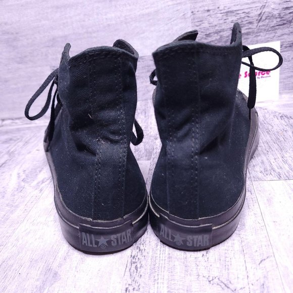 Converse All Star Canvas High Top Sneaker Black - Picture 3 of 8